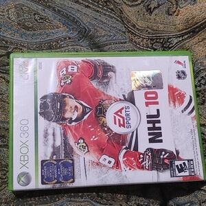 Xbox 360 game "NHL 10‎ EA Sports"